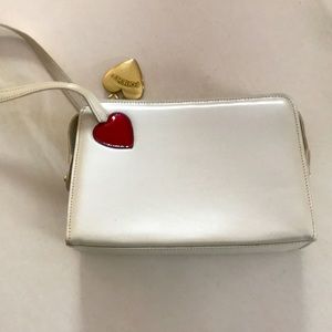 Moschino Leather Clutch/Wristlet